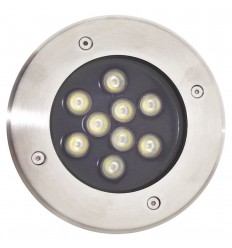 Spot Led Pavaj 12X1W IP68 Alb Rece Pentru Pavele