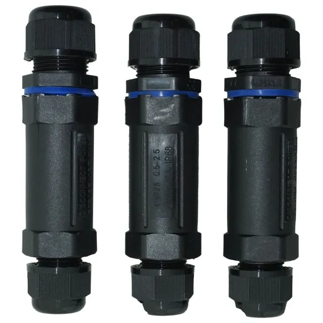 Conector Liniar IP68 Etans Pentru Cablu 4 Fire 0.5-2.5mm - 1