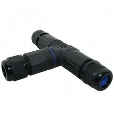 Conector T IP68 Etans Pentru Cablu 2 Fire 0.5-2.5mm