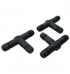 Conector "T" IP68 Etans Pentru Cablu 3 Fire 0.5-2.5mm