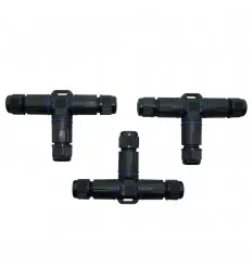 Conector "T" IP68 Etans Pentru Cablu 4 Fire 0.5-2.5mm