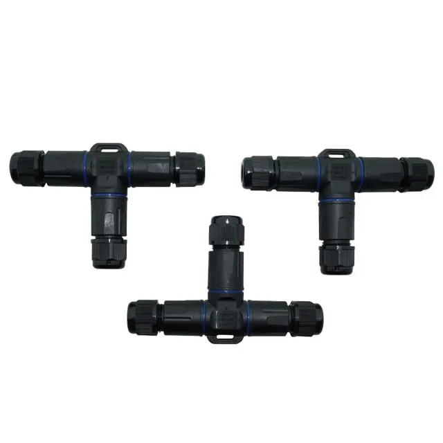 Conector "T" IP68 Etans Pentru Cablu 4 Fire 0.5-2.5mm - 2