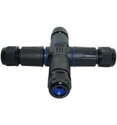 Conector "X" IP68 Etans Pentru Cablu 2 Fire 0.5-2.5mm