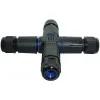 Conector "X" IP68 Etans Pentru Cablu 2 Fire 0.5-2.5mm - 1