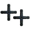 Conector "X" IP68 Etans Pentru Cablu 2 Fire 0.5-2.5mm - 3