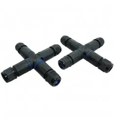 Conector "X" IP68 Etans Pentru Cablu 3 Fire 0.5-2.5mm