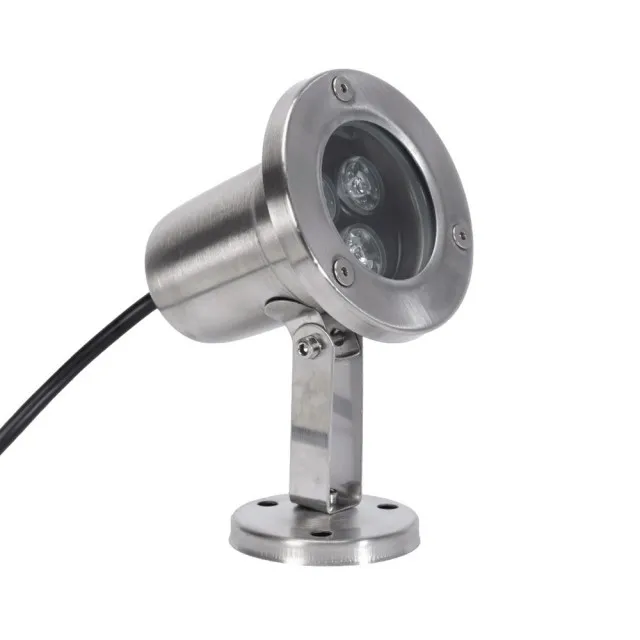 Spot Piscina LED 3W RGB 12V IP68 Fara Telecomanda - 1