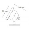 Spot Piscina LED 3W RGB 12V IP68 Fara Telecomanda - 6