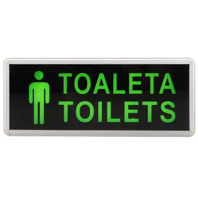 Lampa Iluminat Emergenta Toaleta Toilets Barbati Cu O Fata  1