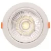 Spot Led Rotund Reglabil 12W Plastic Alb Rece/Alb Natural - 1