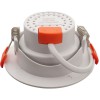 Spot Led Rotund Reglabil 7W Plastic Alb Rece/Alb Natural  3