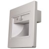 Spot Led 1W Incastrabil Argintiu Perete / Scara cu Senzor Alb Natural  1