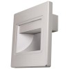 Spot Led 1W Incastrabil Argintiu Pentru Perete / Scara Alb Cald - 1