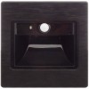 Spot Led 1W Incastrabil Negru Perete / Scara cu Senzor Alb Natural - 2