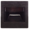 Spot Led 1W Incastrabil Negru Pentru Perete / Scara Alb Cald - 2