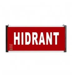 Lampa Iluminat Emergenta Hidrant 2 Fete LED 2W