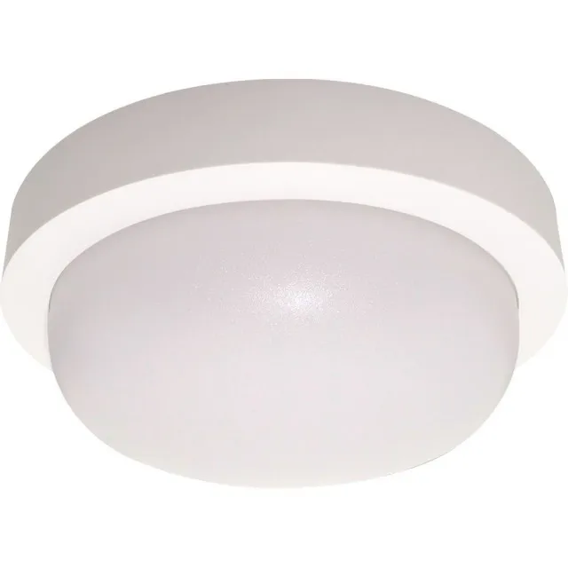 Aplica Led Bat 12W Rotunda Ip65 Alb Natural  1