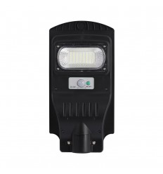 Lampa Stradala Led 50W Cu Solar Panou Monocristalin, Senzor Si Telecomanda