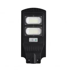 Lampa Stradala Led 100W Cu Solar Panou Monocristalin, Senzor Si Telecomanda