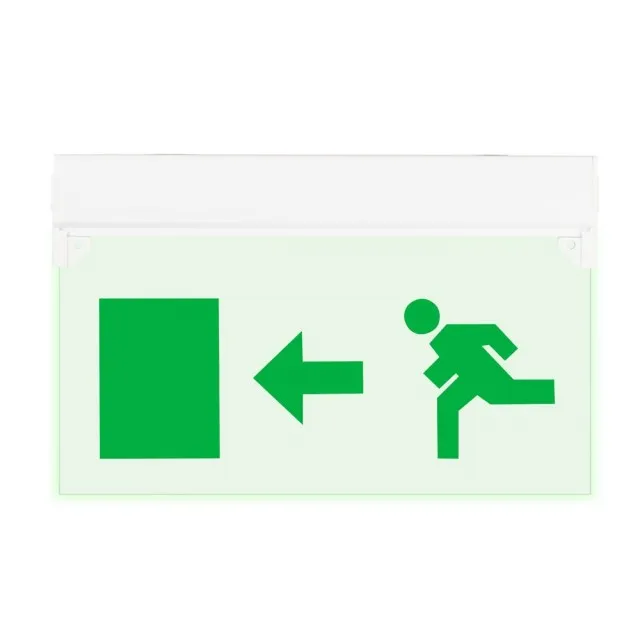 Lampa Exit Sageata Laterala LED - Autonomie 5 Ore  1