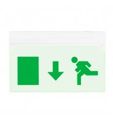 Lampa Exit Sageata Jos LED - Autonomie 5 Ore