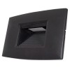 Spot Led 2W Incastrabil Negru Pentru Perete / Scara IP65 Alb Natural - 1
