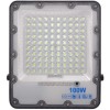 Proiector LED Solar 100W IP66 Alb Rece Cu Telecomanda - 2