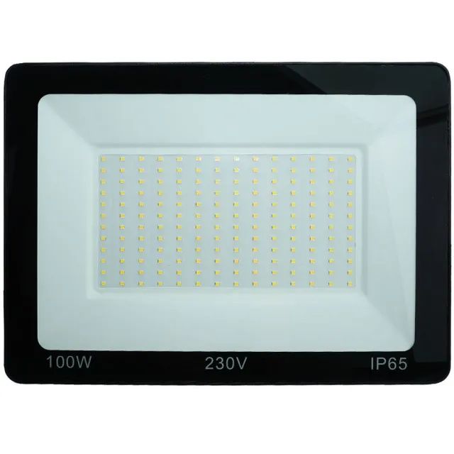 Proiector Led 100W Smd Ip65 Alb Rece / Cald / Natural Garantie 4 Ani  1