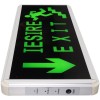 Lampa Iesire Exit Led Sageata Jos Trepte Scara - 2 Fete  4
