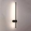 Aplica LED Neagra Perete Liniara 11W Alb Natural - 1