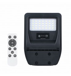 Corp Stradal Led 30W Cu Solar Panou Monocristalin, Senzor Si Telecomanda