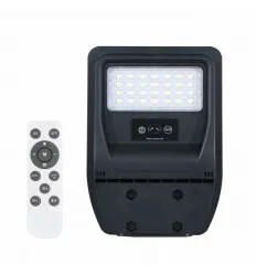 Corp Stradal Led 30W Cu Solar Panou Monocristalin, Senzor Si Telecomanda