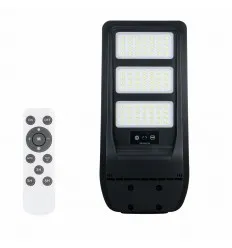 Corp Stradal Led 150W Cu Solar Panou Monocristalin, Senzor Si Telecomanda