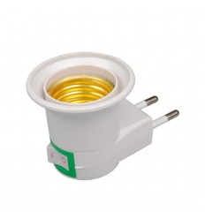 Dulie E27 Cu Stecher Si Intrerupator