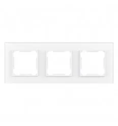 Rama Orizontala/Verticala 3P Sticla Alba