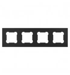 Rama Orizontala/Verticala 4P Sticla Neagra