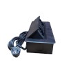 Priza Mascata 2 Posturi + 2 Porturi USB Cablu 2M  4
