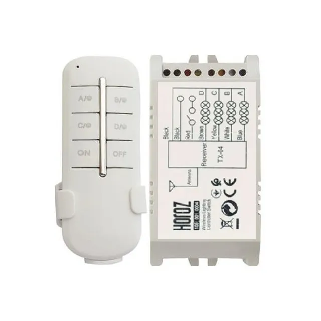 Intrerupator Cu Telecomanda 4 X 1000W 30-60 Metri - 1