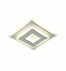 Plafoniera Led Patrata Ajustabila 34W Alba