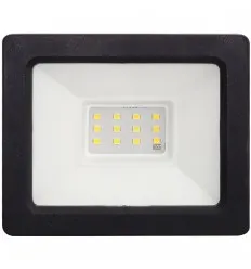 Proiector Led Negru 10W 4000K Cu Fotocelula Senzor Crepuscular