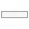 Panou Led Aplicat Rama Neagra 48W 30X120Cm Alb Rece - 1