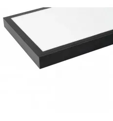 Panou Led Aplicat Rama Neagra 48W 30X120Cm Alb Rece