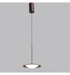 Lustra Led Ajustabila 8W Concava Cafenie
