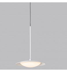 Lustra Led Ajustabila 8W Concava Alba
