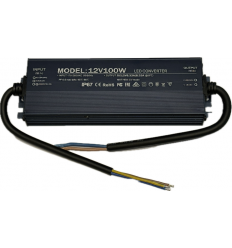 Transformator 100W 8.33A 220V / 12V Ip67