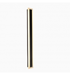 Aplica Led Exterior Liniara Neagra 18W IP65 Alb Rece/Alb Natural