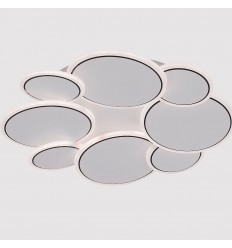 Lustra Led 77W Alba Cu Telecomanda