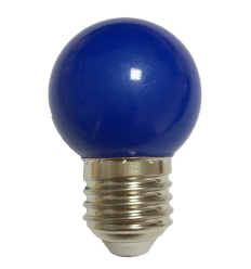 Bec Led E27 1W G45 Albastru