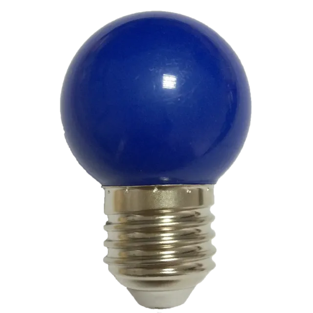 Bec Led E27 1W G45 Albastru - 2