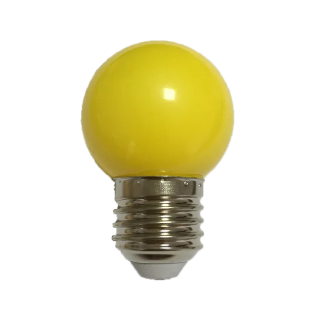 Bec Led E27 1W G45 Galben - 2